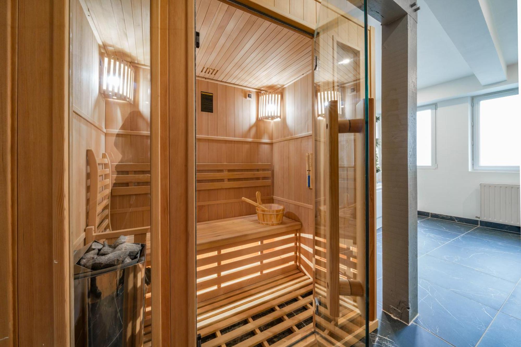 L'Evasion Amboise, Sauna Jacuzzi Extérieur photo